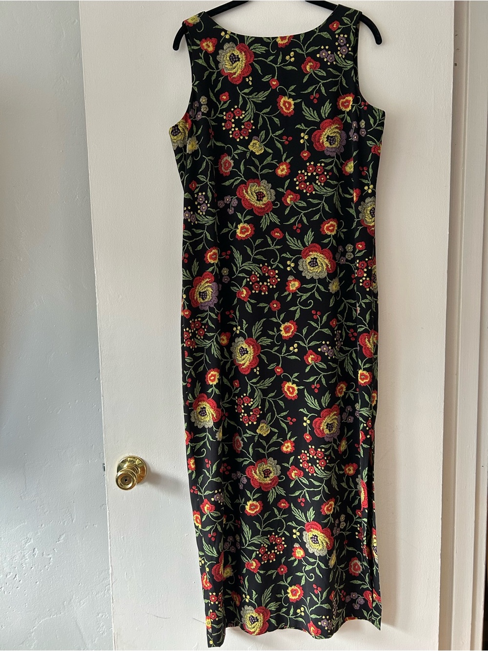 Whimsygoth Floral Maxi Dress
